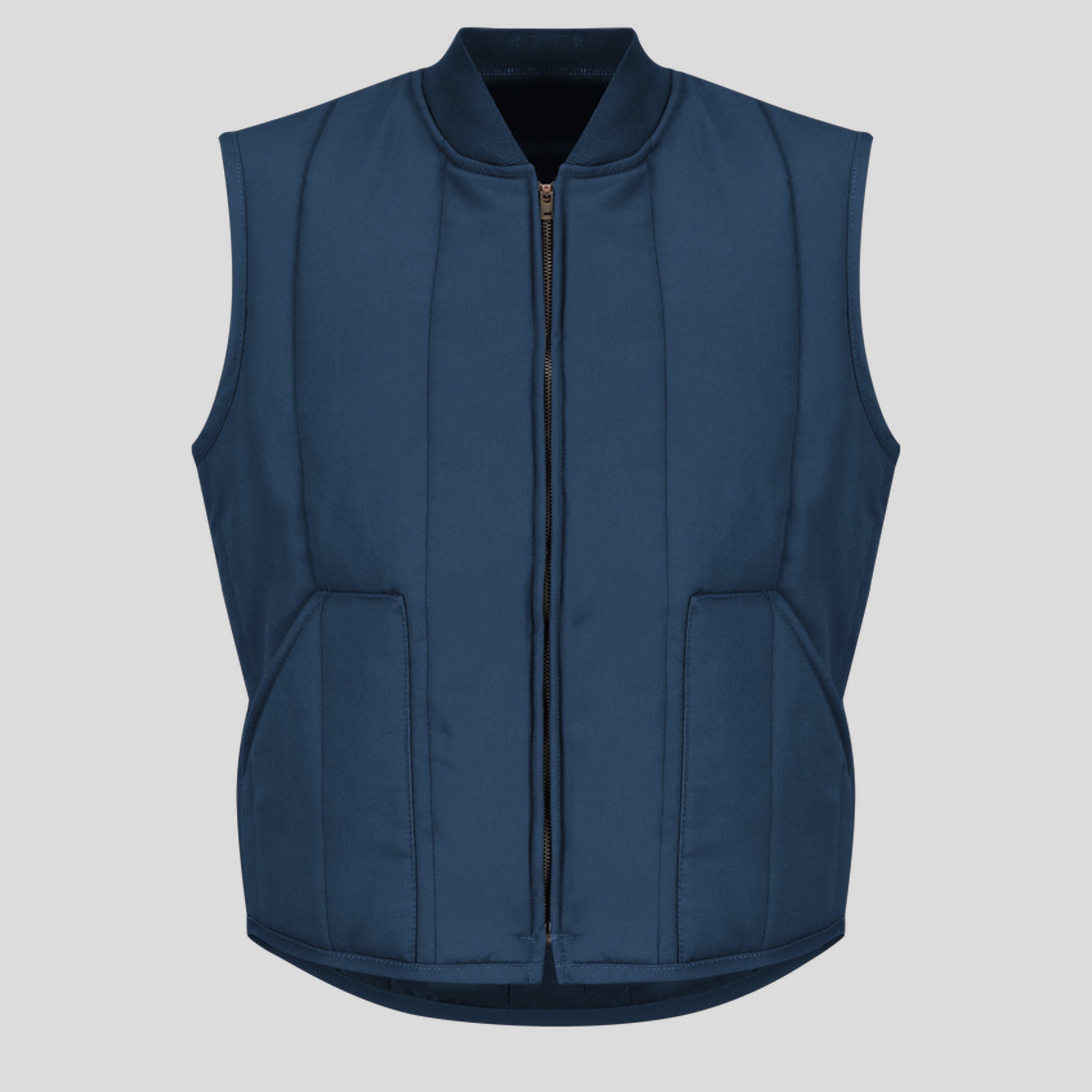 Quilted Vest | Navy