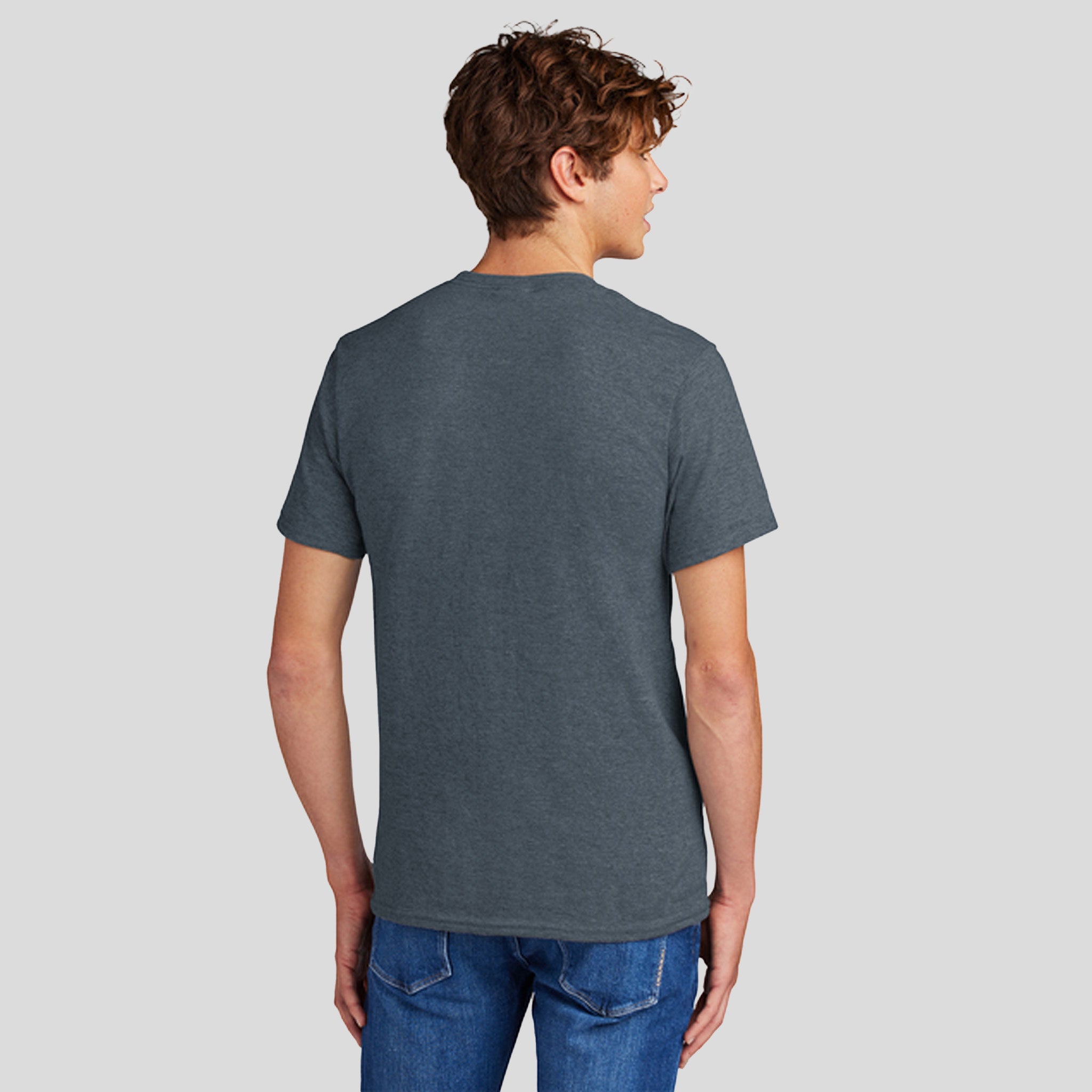 Core Blend Tee | Heather Navy