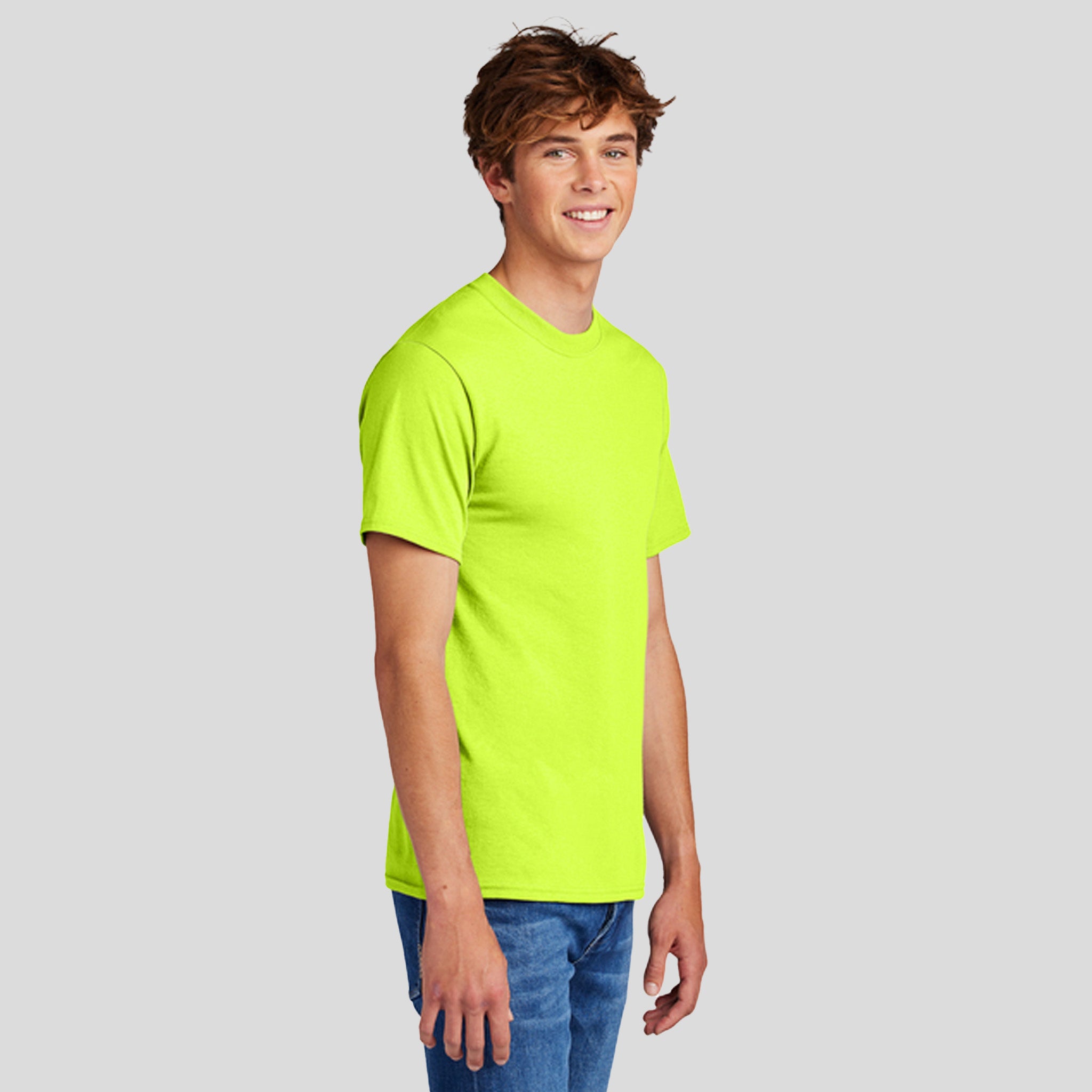 Core Blend Tee | Safety Green