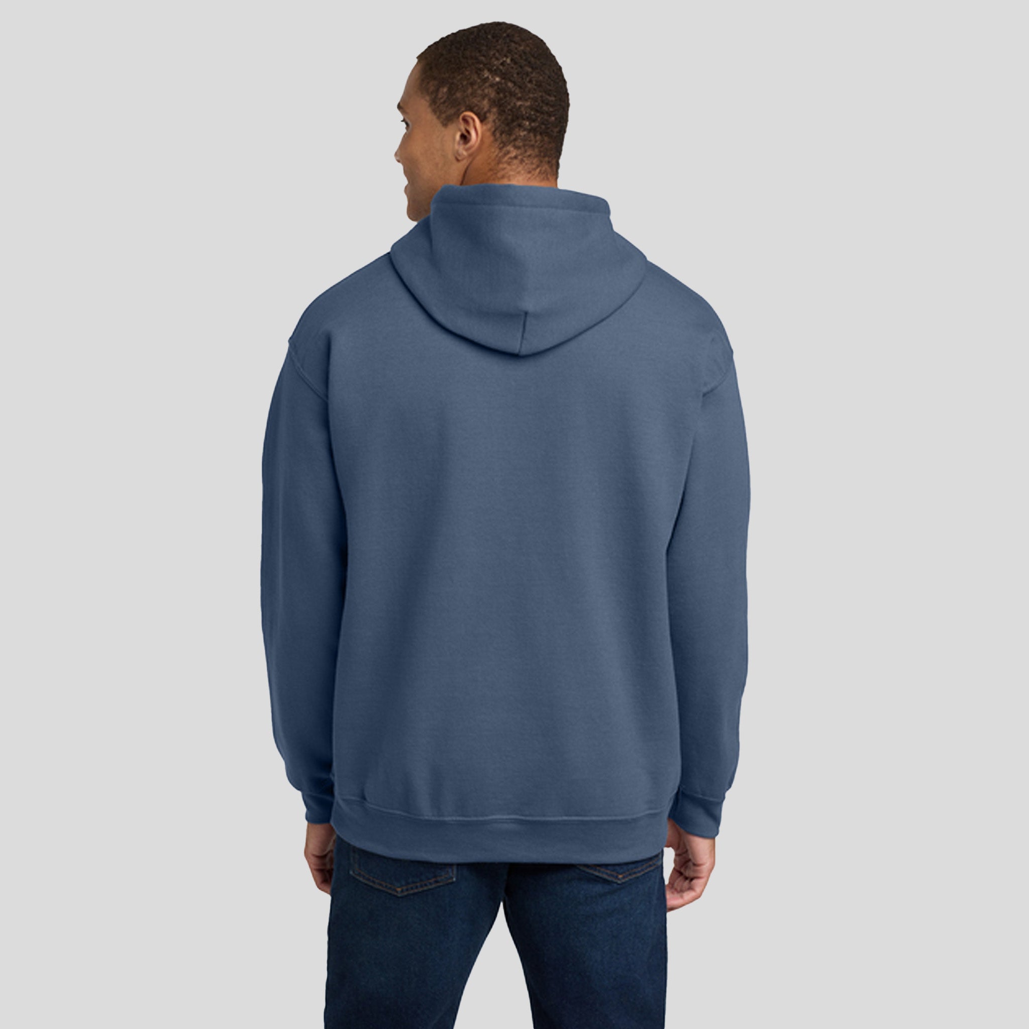 Heavy Blendβ’ Hooded Sweatshirt | Indigo Blue