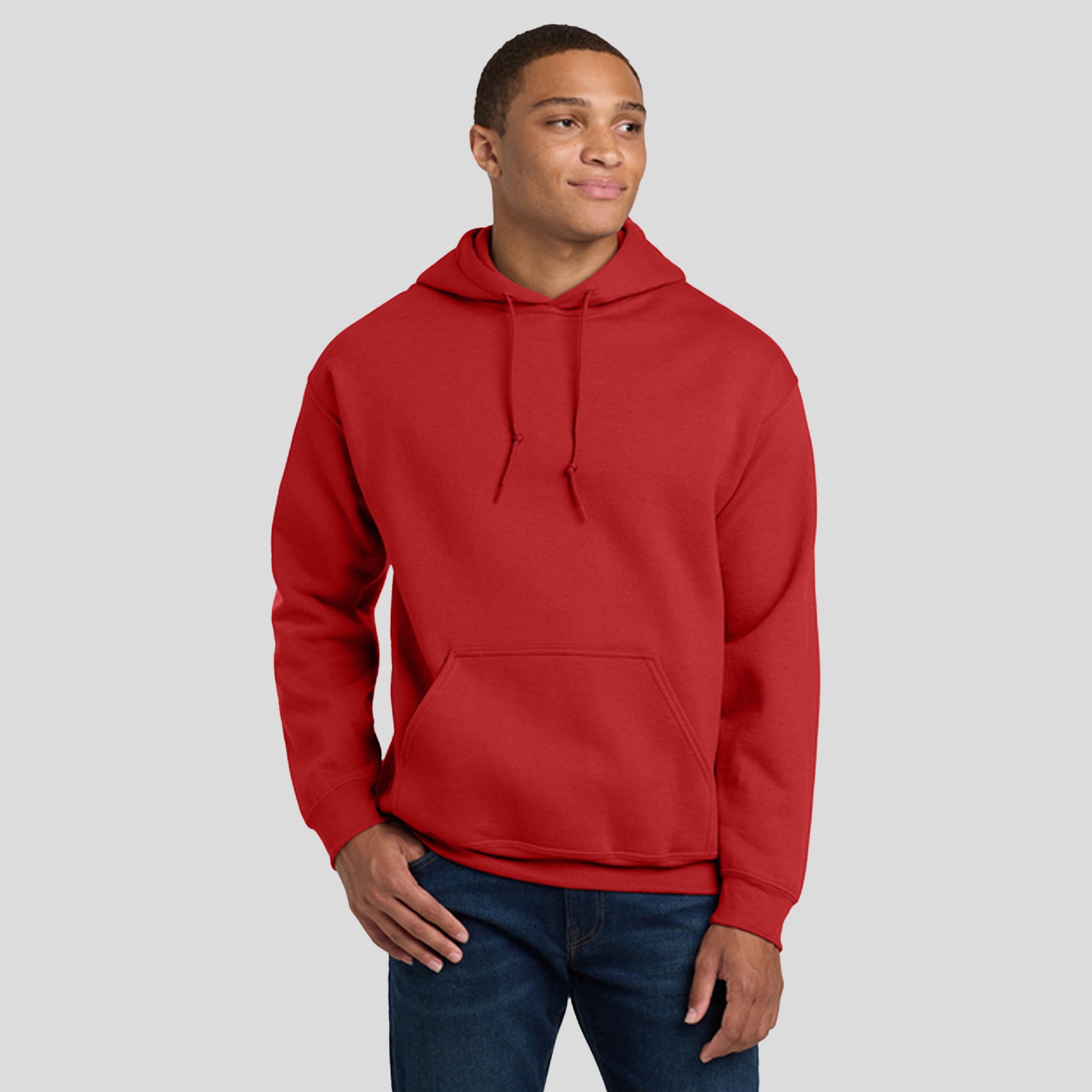 Heavy Blendβ’ Hooded Sweatshirt | Red