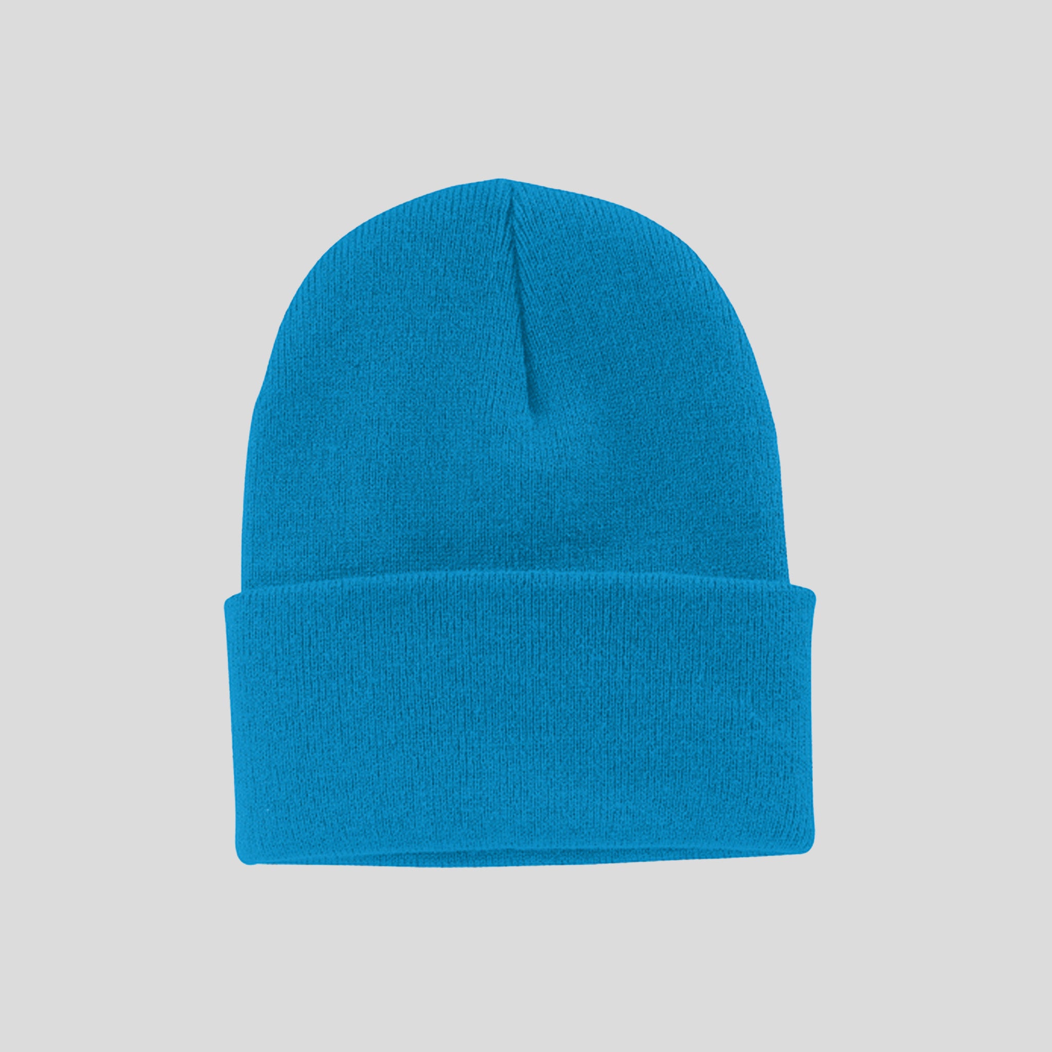 Knit Cap | Neon Blue