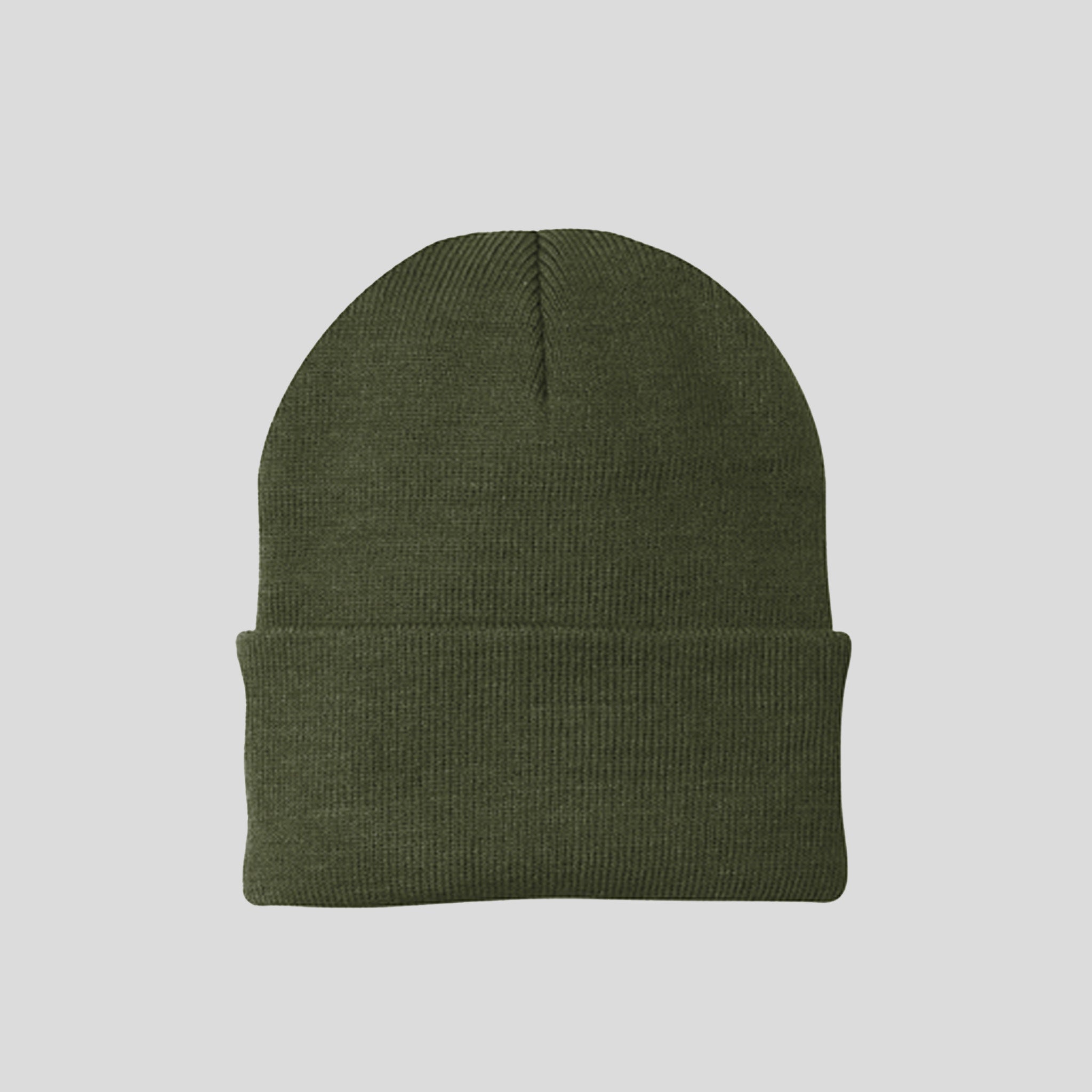 Knit Cap | Olive Drab Green
