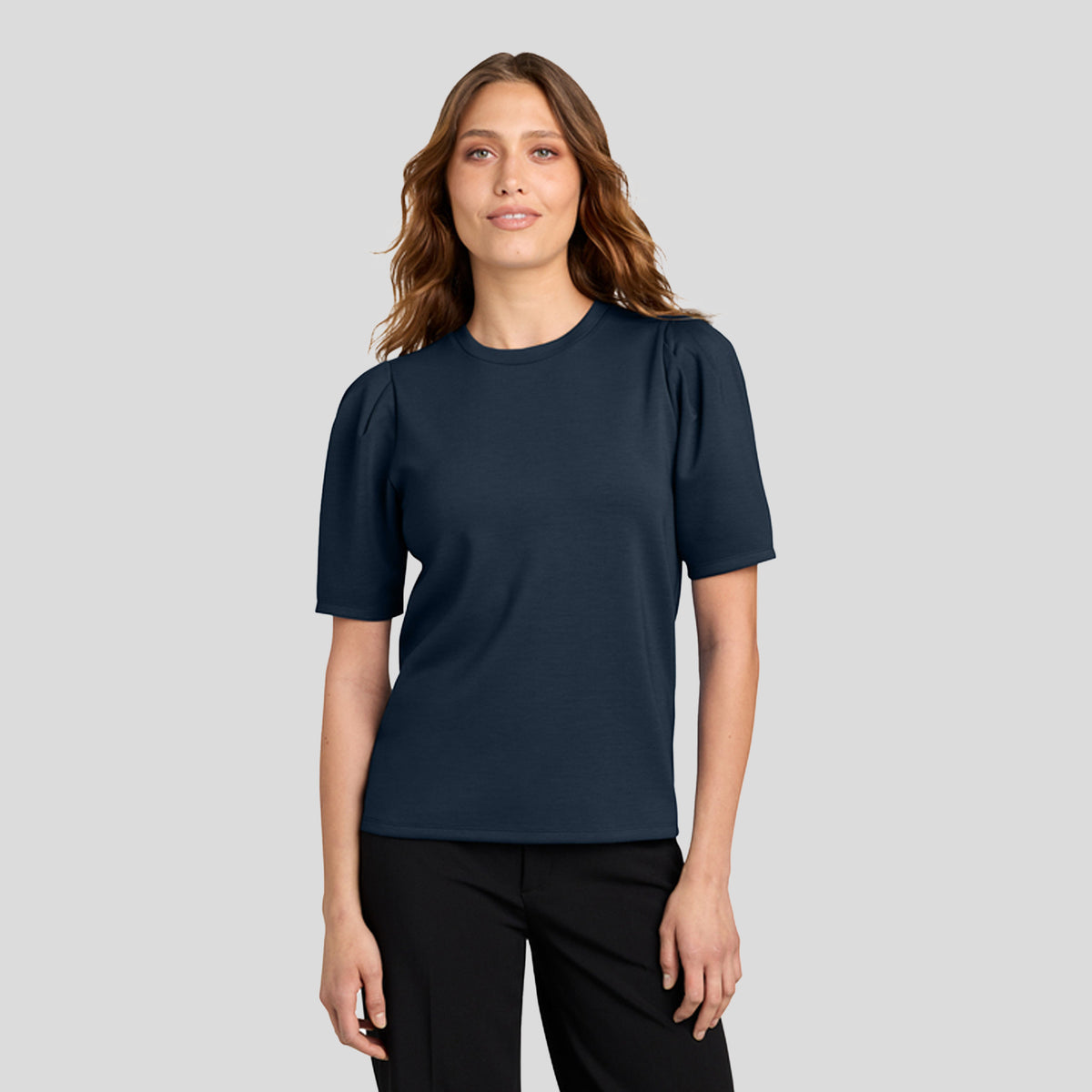 Women’s Short Sleeve Lite Spacer Top | Night Navy