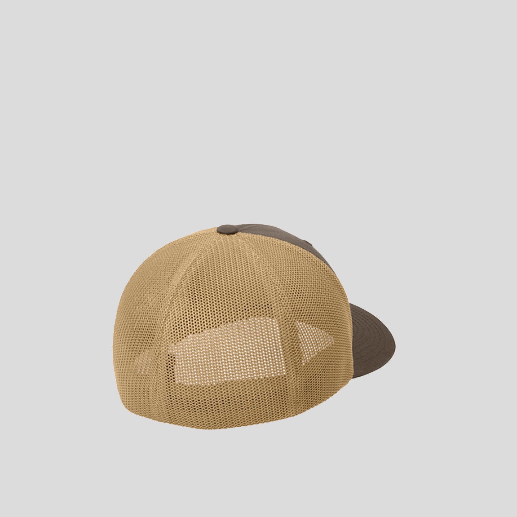 Flexfit® Mesh Back Cap | Brown/Khaki